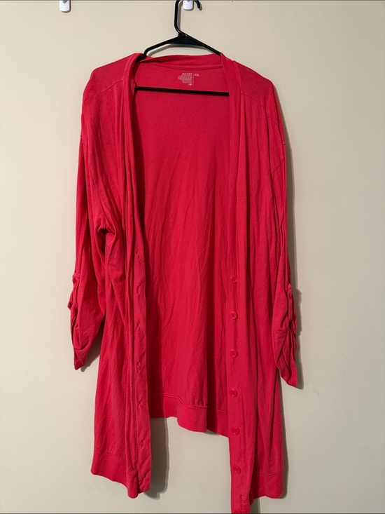 Old Navy Sweaters - Women’s Open-Front Long Cardigan Sweater - Hot Pink